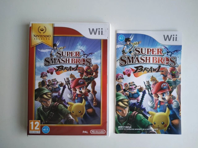 SUPER SMASH BROS Brawl Complet sur Nintendo Wii et Wii U !!!! EUR 13,99