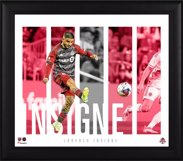 Lorenzo Insigne Toronto FC Framed 15" x 17" Player Panel Collage