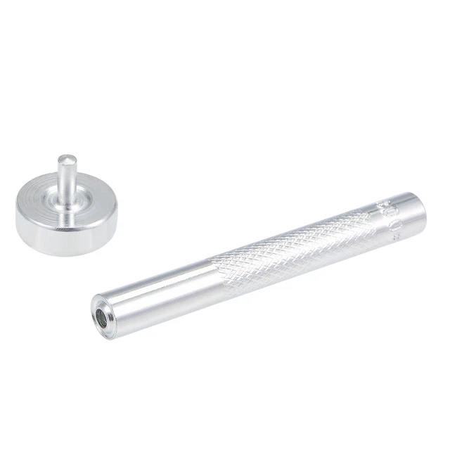 Öse Locher Lochstanze Stanzwerkzeug Hohlstanzer für Lederhandwerk 6mm Tülle 400#