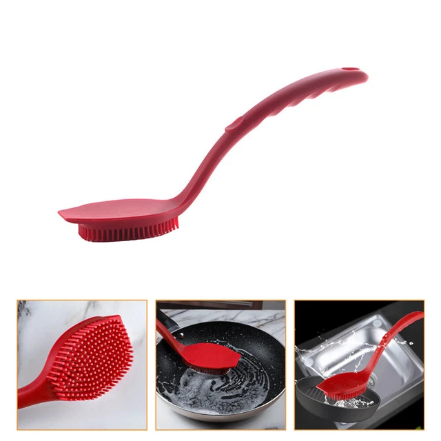 POT BRUSH DISH Scrubber Kitchen Cleaner Dishwasher Sponge Cloth EUR 12