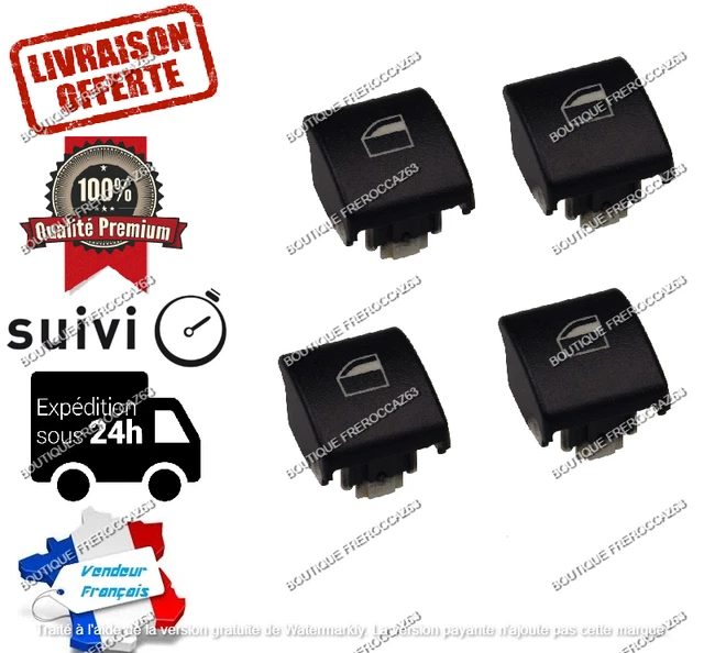 Commutateur Phares Clignotants Comodo Pour Renault Clio 3, Kangoo 2, Modus - 8201590638