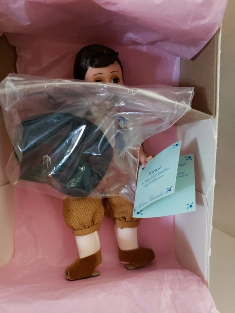 Madame Alexander Forrest Porcelain Boy Doll MIB 10750 GUARDIAN ANGEL SERIES 1998