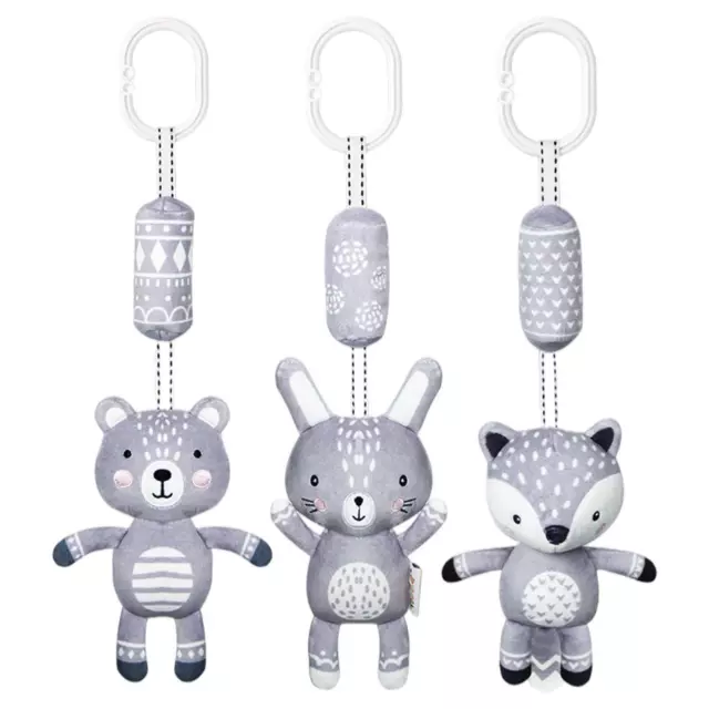 Car Seat Hanging Plush Stroller Toy for Baby Boys and Girls Birthday Gift