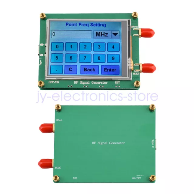 137.5MHZ-4400MHZ ADF4350 RF Signal Source Generator Wave / Point Frequency