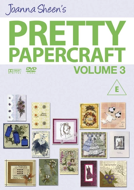 JOANNA SHEEN'S PRETTY Papercraft: Volume 3 (DVD) EUR 13,26 - PicClick FR