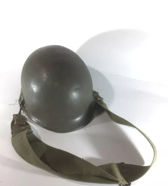 Green M1 Us Army Helmet World War II Original Without Liner