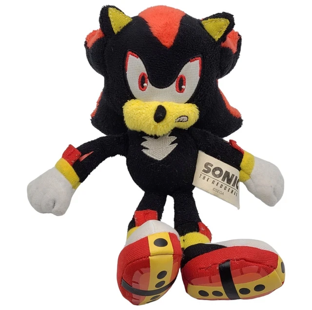 RARE 8& SEGA Sonic Boom Hedgehog Shadow Bean Bag Plush Video Game