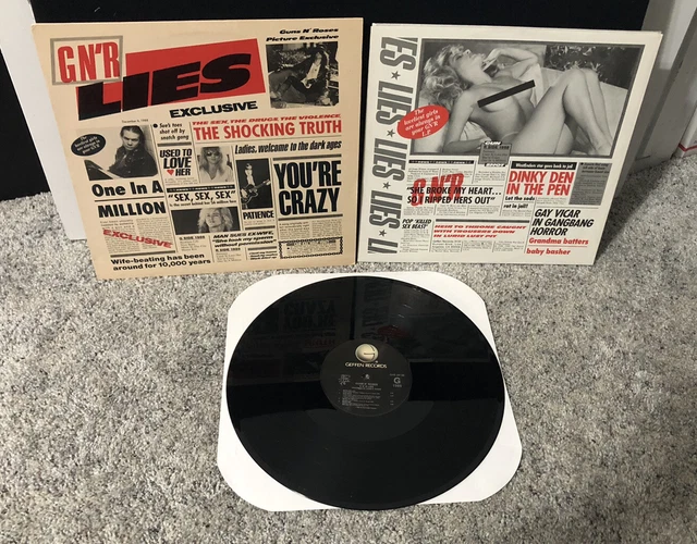 GUNS N' ROSES R LIES☆US盤[892Q G N' ロック、ポップス(洋楽