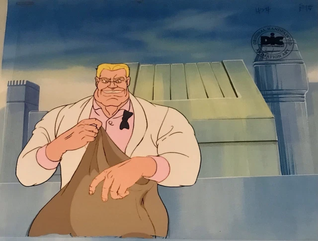 C.O.P.S.  COPS  Original Animation Production Art Cel DIC ENT