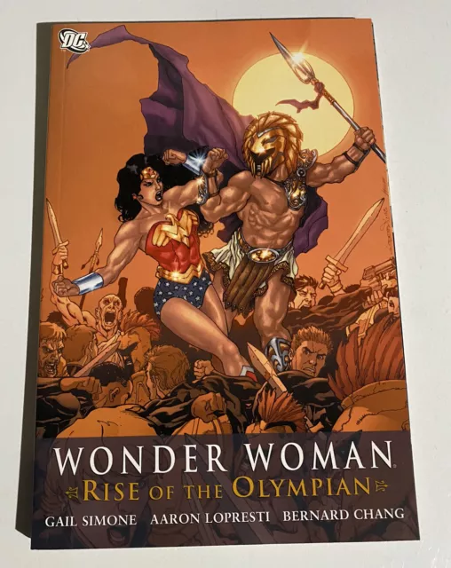 DC COMICS OOP WONDER WOMAN RISE OF THE  OLYMPIAN Collected TPB