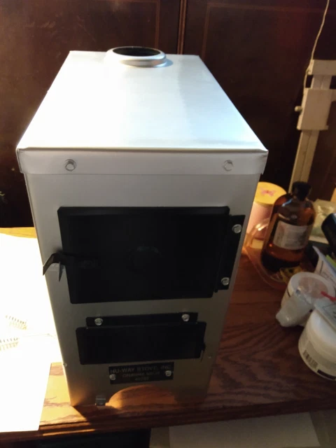NU WAY MODEL 965 Wood Burning Stove $50.00 - PicClick