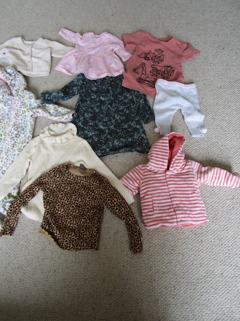 Big Bundle Of Baby Girls Clothes Newborn To 3 Years (Mini Zara, Next, Baby Gap)+ 9
