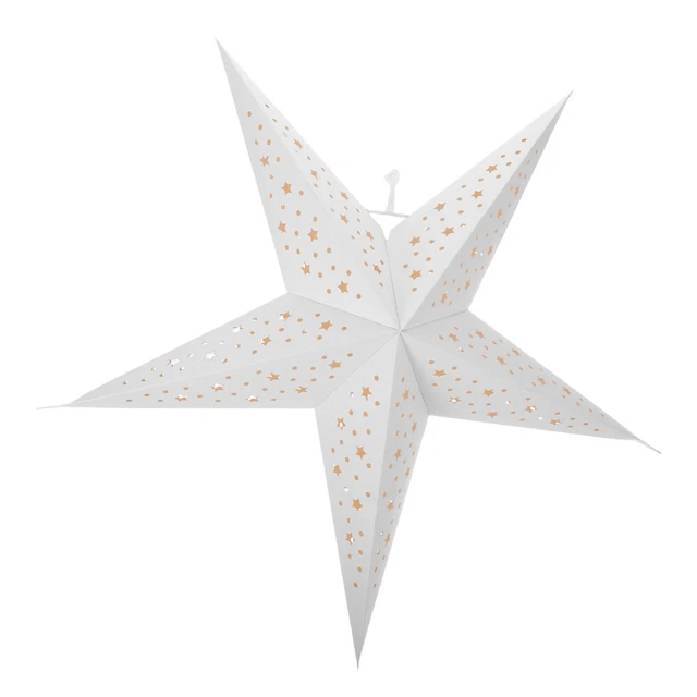 Abat-jour Plafond En Papier Losange - Design Pliable - Pour Chambre, Salon, Café - Lumière Douce Et Décorative - 12
