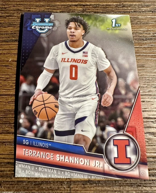 2024 BOWMAN U Chrome 79 Terrance Shannon Jr. 1st Bowman Chrome