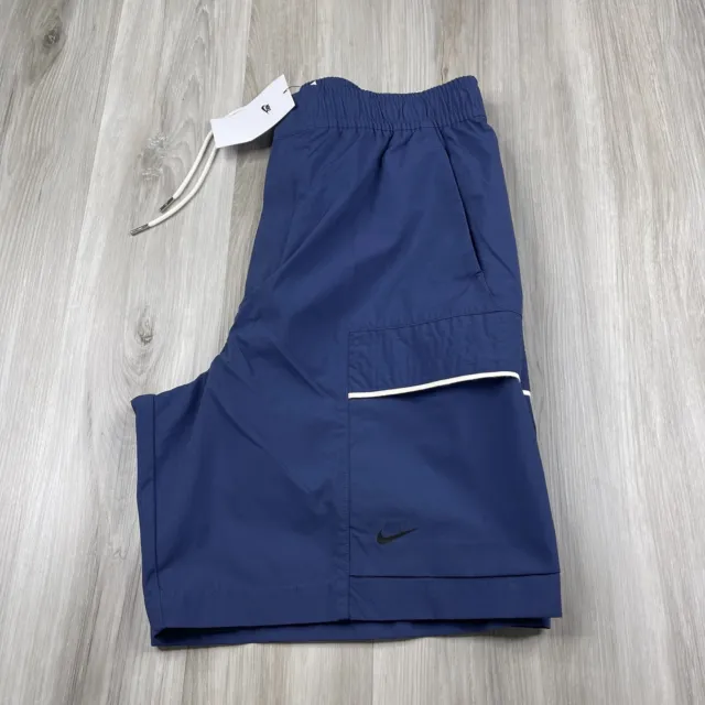 NEW Nike Sportswear Style Essentials Woven Utility Short Navy Size L DM6690-410