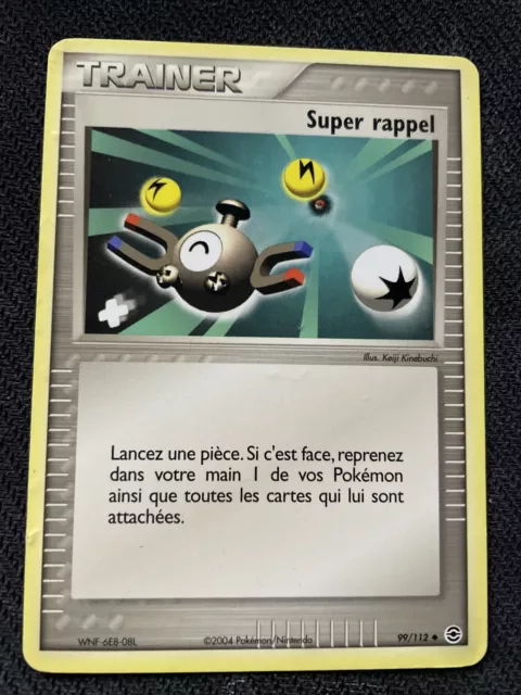 Super Reminder Unco - Pokemon 99/112 Ex Red Light Green Sheet Ex Fr Block