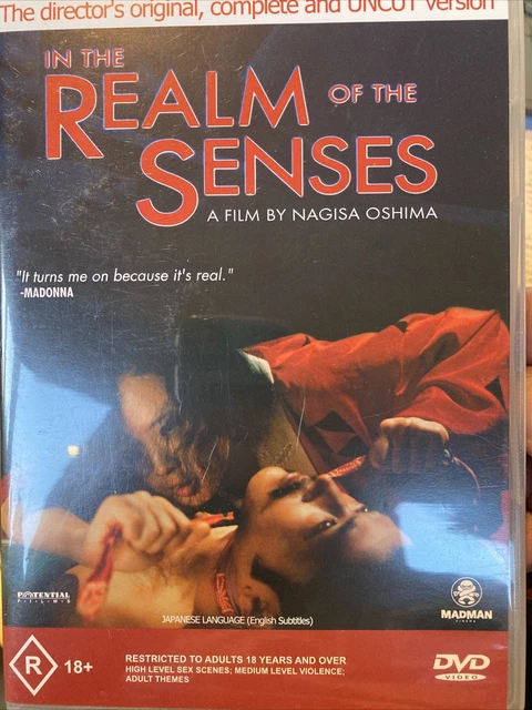 IN THE REALM of the Senses DVD JN8A Controversial Nagisa Oshima
