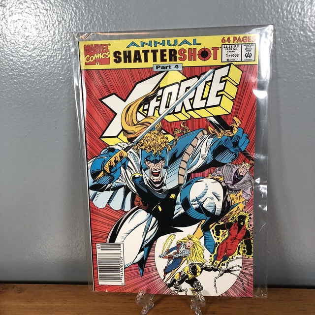 X-Force Annual #1 comic book Shattershot Uncanny X-Men X-Factor crossover