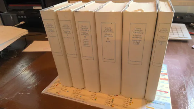 Georg Christoph Lichtenberg Schriften und Briefe