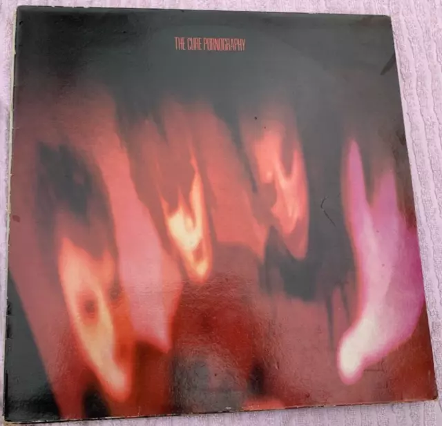 The Cure, Pornography vinyl LP, 1982