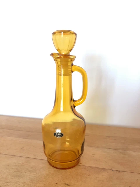 Grande carafe/bouteille Empoli « Clouté/Bubble » de 55 cm, couleur ora – That Retro Piece