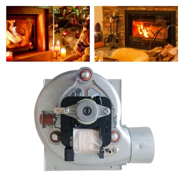 FIREPLACE BLOWER FAN Motor Centrifugal Blower Smoke Exhaust Fan for
