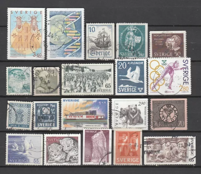 Suède - Lot De Timbres Oblitérés De Suède