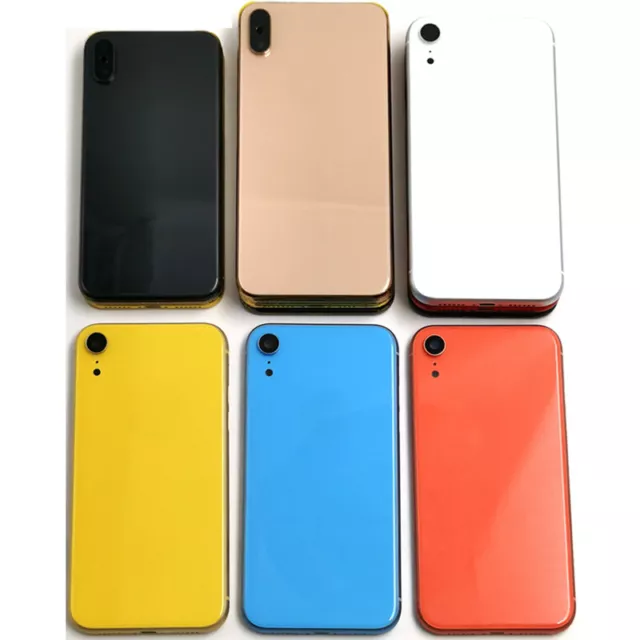 Battery Housing Chassis Frame Glass Cover Replacement For iPhone X XR XS 11 12