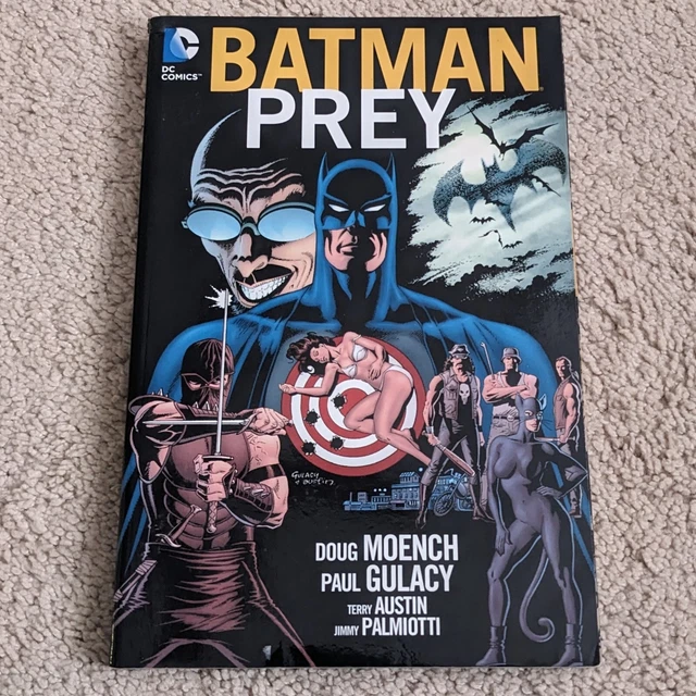Batman Prey TPB DC 2012 OOP Legends of the Dark Knight Doug Moench RARE