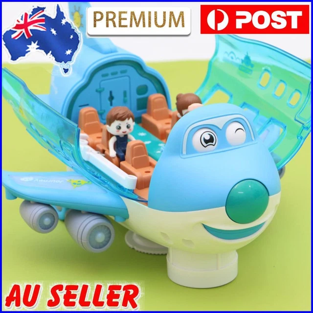 Stunt Electric Airliner Toy with Sounds Lights Airplane Toys for Kids/ Children