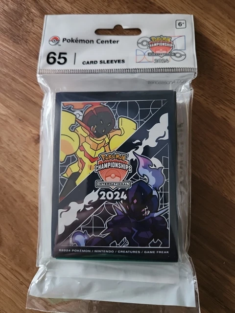 miraidon card sleeves Standard Deck Protector (65ct) for Pokemon Contains 64 sleeves Pokemon scarlet violet base purple