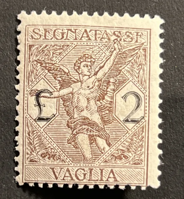 Agrome ITALY Kingdom 1924 Sassone SEGNATASSE VAGLIA # 5 NHM ** CV $ 175+ (4786