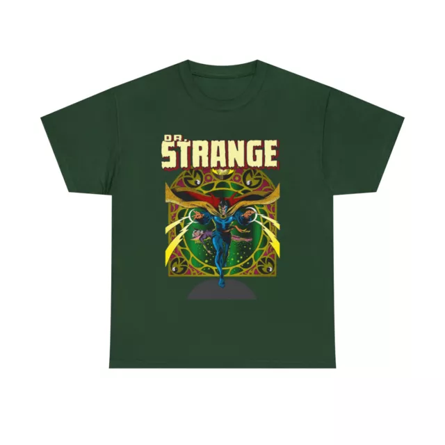 Dr Strange T-Shirt - Sorcerer Supreme - Marvel Comics Retro Art - Unisex Cotton