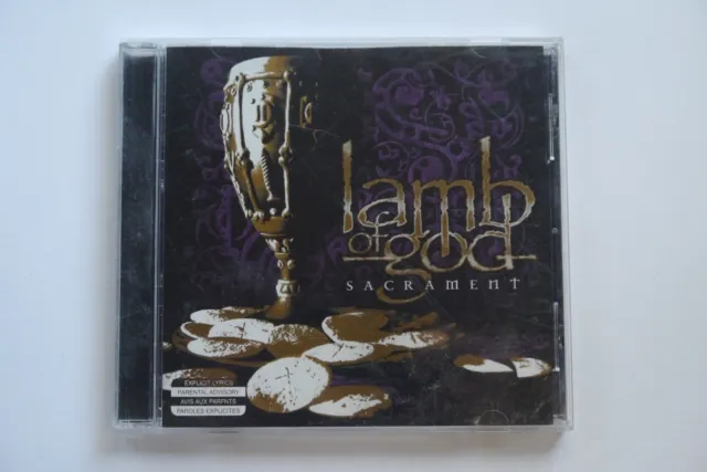 (R-23) Lamb Of God - Sacrament.  CD