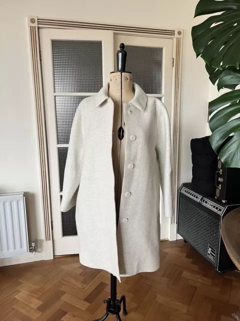 COS Wool Winter Coat Jacket Size 38 - UK 10 RRP £250
