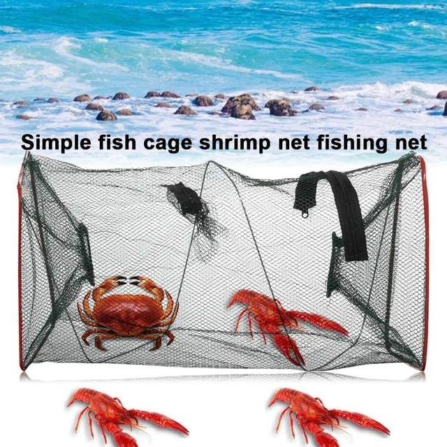 Attirail de pêche pour les écrevisses Crabe Homard Cage de piège à crevettes