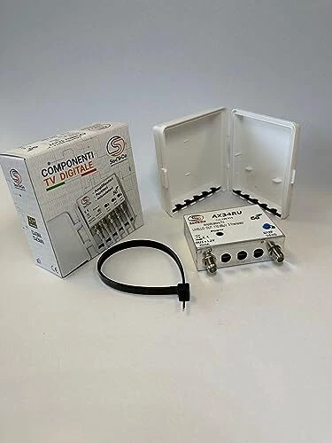 Amplificatore Antenna TV Da Palo 34dB 1 Uscita - Con Filtro 5G, Per Impianti TV, Fatto In Italia - Foto 9