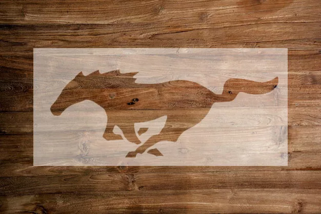 Strong Disposable High Quality Mustang Stencil