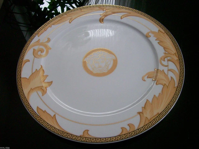 Rosenthal Versace 1 x Arabesque Champagne Platzteller 33 cm ***1 A NEUWARE***