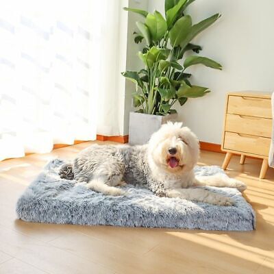 Ultra Plush Orthopedic Pet Calming Bed Soft Warm Cat Dog Mat Washable Cover