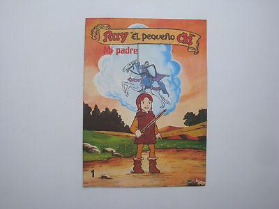 Cid Libro Antico Spagnolo Luccio Disegno Rody Il Petit Cid Ruy El Pequeno N°1 