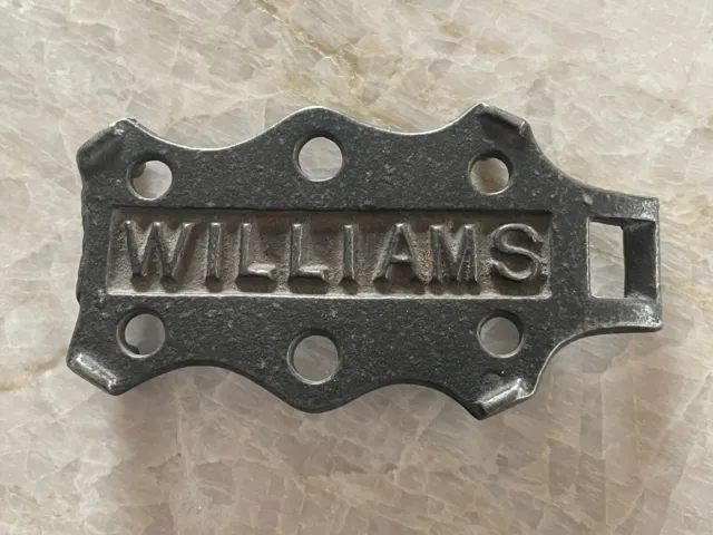 Vintage Cast Iron 3.5" Williams Metal Trivet Stand