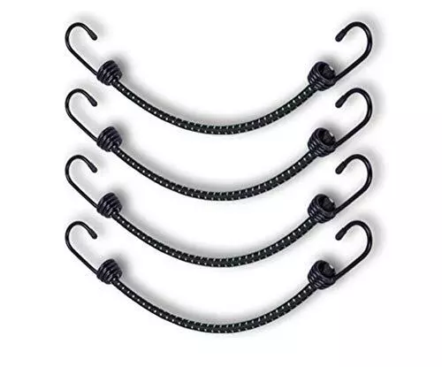Bungee Cords Heavy Duty Outdoor by Garloy4 Pcs 16Inch Mini Bungee Cords with ...