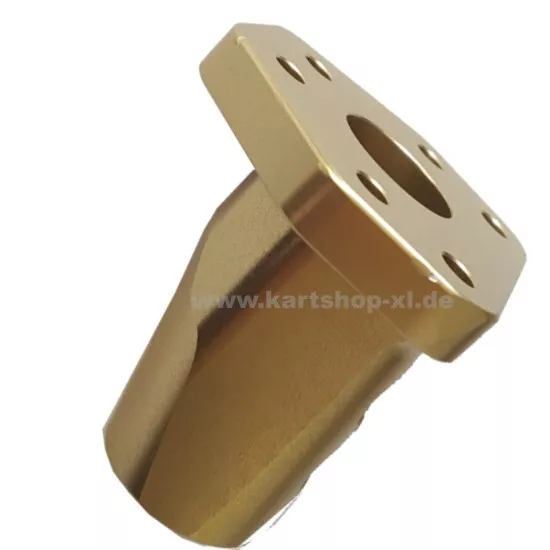 Kart Lenkradaufnahme OTK Type 10°Neigung gold, für 20 mm Lenksäule Tony Kosmic