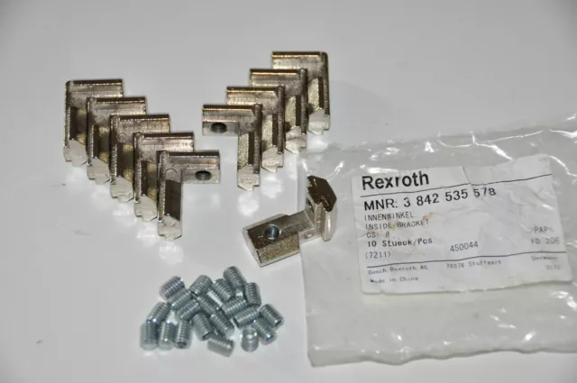 Angolo interno 8 - Bosch Rexroth - 3842535578 - 10 pezzi - merce nuova