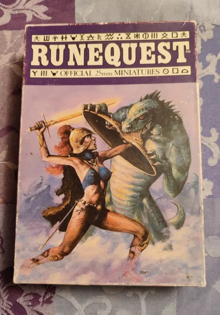 Lot Figurines Citadel  Donjons et Dragons Runequest Games Workshop années 80