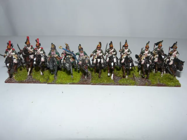 Pro-painted 28mm French Napoleonic - 13th Dragoons