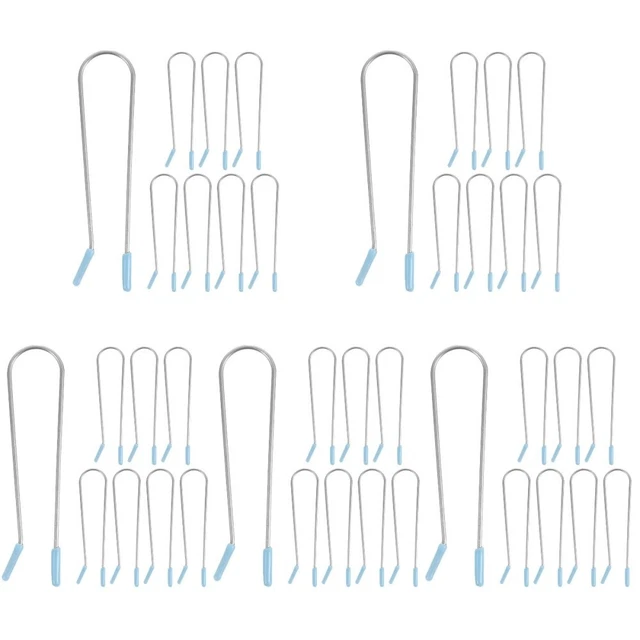 40 piezas clips de rodillo clips de rodillo de cabello rodillo caliente rodillo de seguridad rodillo de cabello