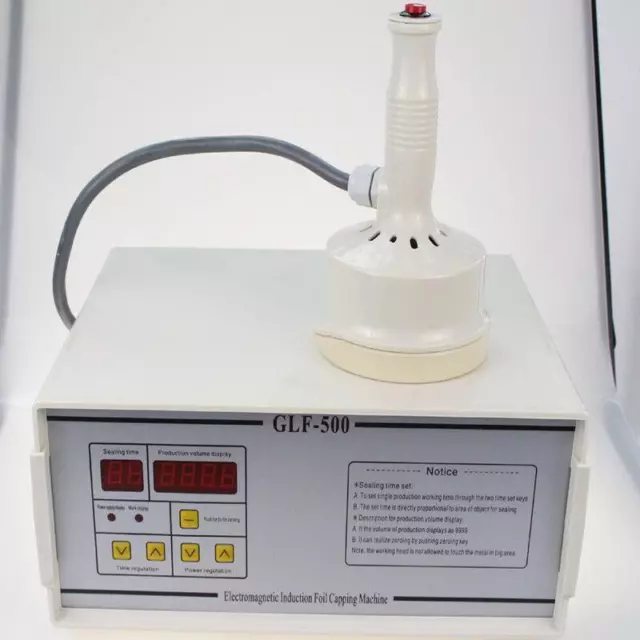 20-100mm Aluminum Foil Sealing Machine  Induction Sealer Bottle Packag GLF-500