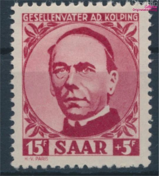 Briefmarken Saarland 1950 Mi 289 postfrisch (10214040